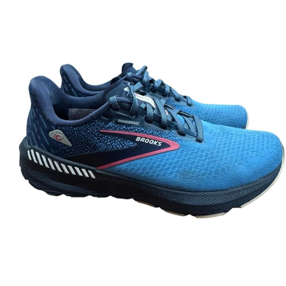 Women’s Brooks Launch GTS 10 Athletic Running Sneakers Blue 1203991B441 Size 6.5